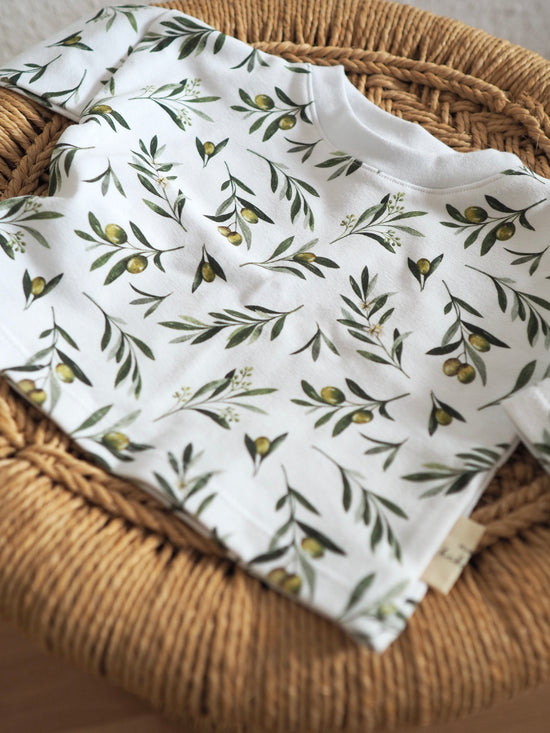 Oversize Shirt Oliven Gr. 56