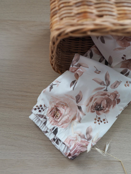 Leggings old roses Gr. 98/104