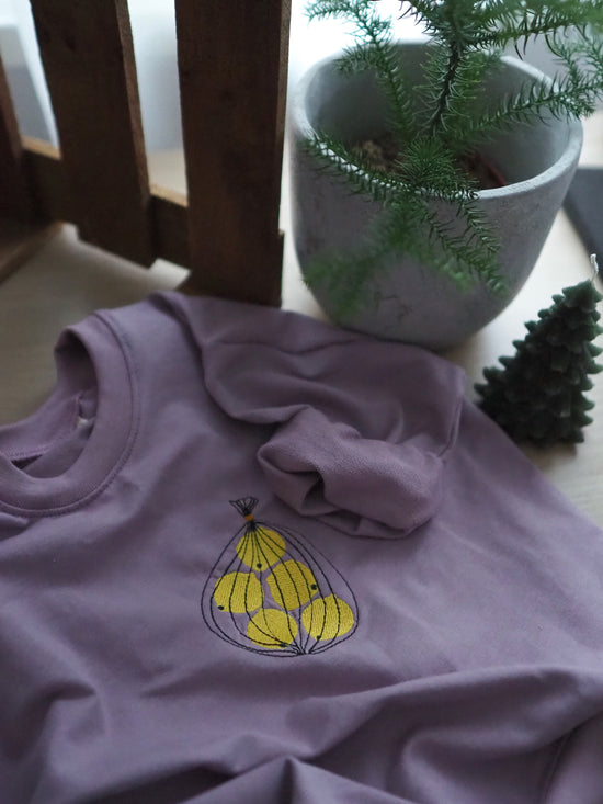 Oversize Sweater Zitrone Gr. 98