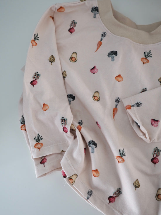 Oversize Shirt Gemüse Gr. 86/92