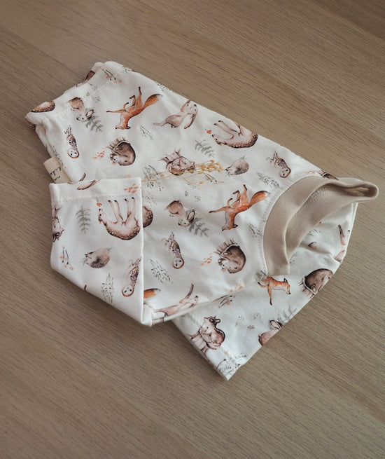 Oversize Shirt Waldtiere Gr. 56