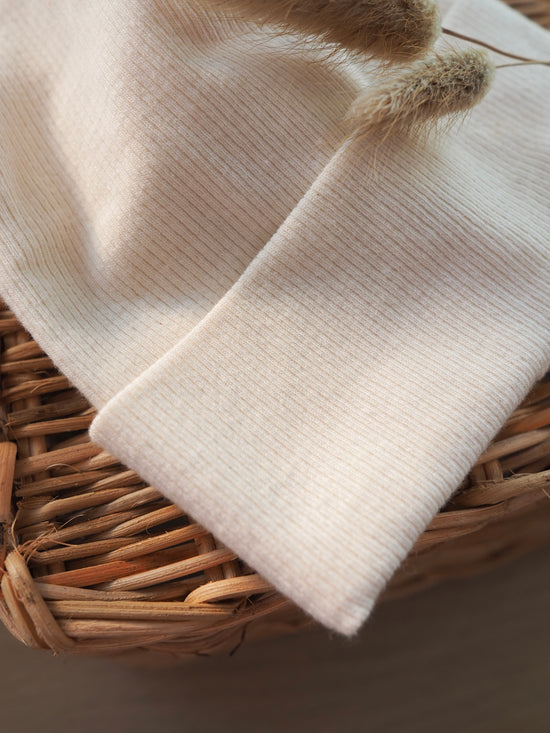 Rib Beanie Natur