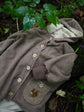 Gefütterte Baumwollfleece Jacke (Bio) Gr. 98