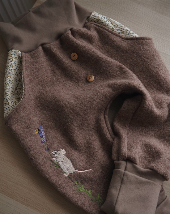 Knickerbocker Merino Maus Gr. 98/104