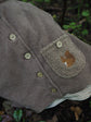 Gefütterte Baumwollfleece Jacke (Bio) Gr. 98