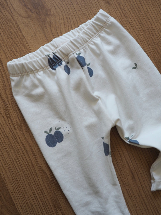 Leggings Pflaumen Gr. 50/56