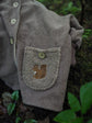 Gefütterte Baumwollfleece Jacke (Bio) Gr. 98