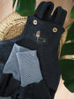 Latzhose Baumwollfleece (Bio) 86/92
