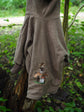 Gefütterte Baumwollfleece Jacke (Bio) Gr. 98