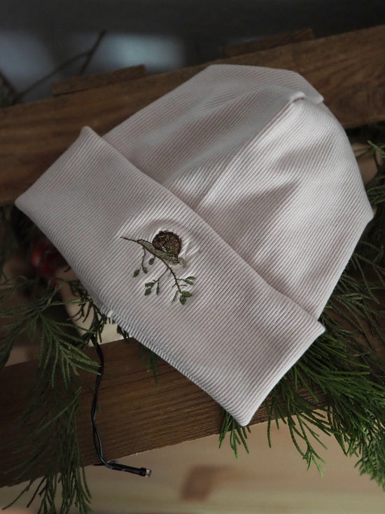 Rib Beanie Schnecke 46-49 cm