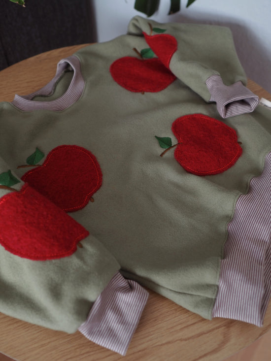 Baumwollfleece (Bio) oversize Sweater Gr. 98