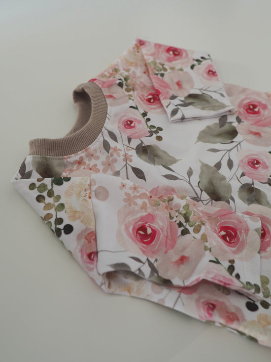Oversize Shirt rosé Rosen Gr. 62